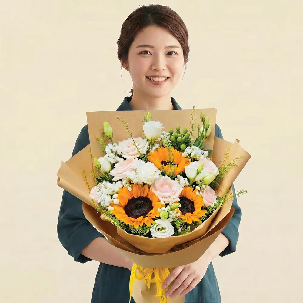 Radiant Sunflower Joy Bouquet - Image 2