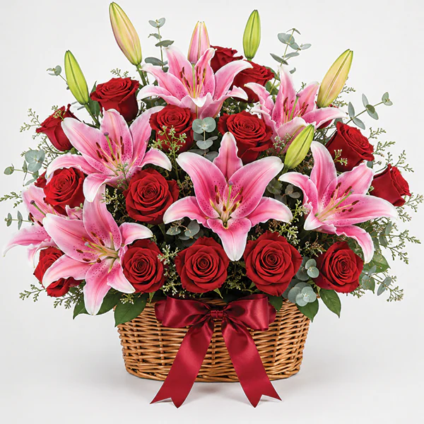 Crimson Desire Basket