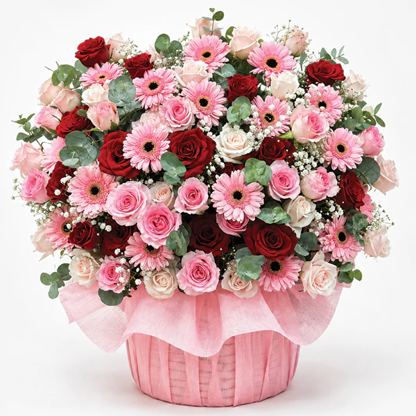 Romantic Garden Basket