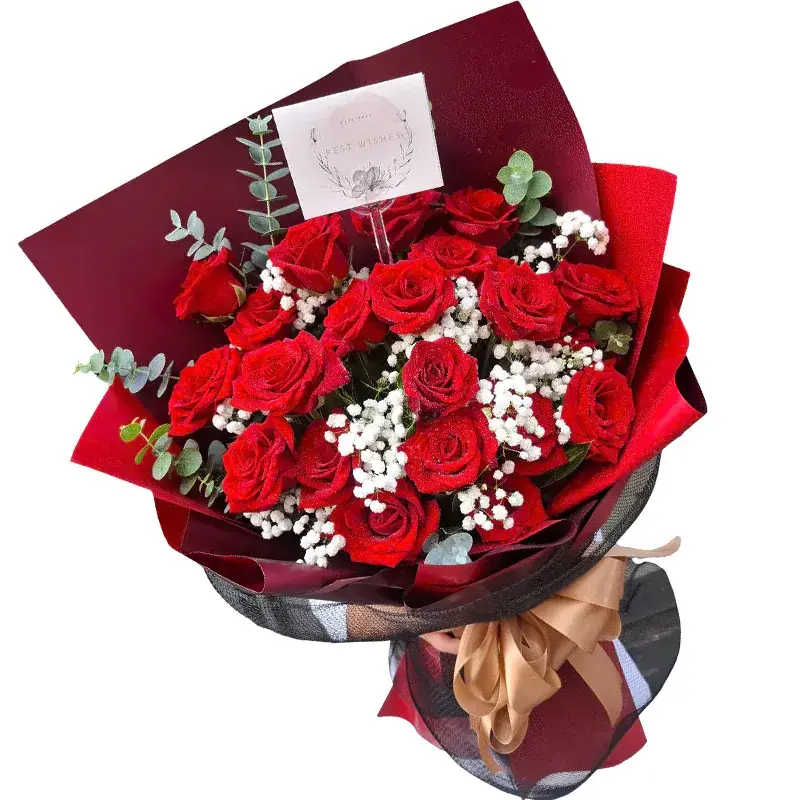 20 RED ROSES