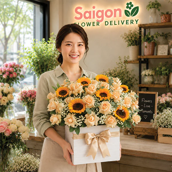 Golden Radiance Basket - Image 2