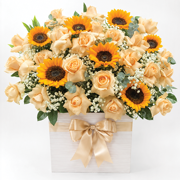 Golden Radiance Basket