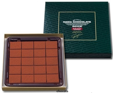 nama chocolate champagne