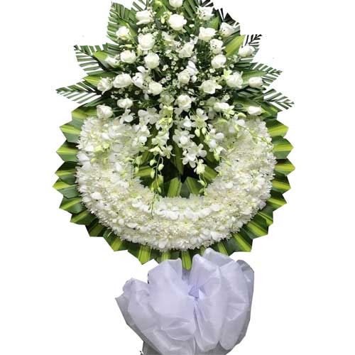 Funeral Wreaths: Tranquil Heart