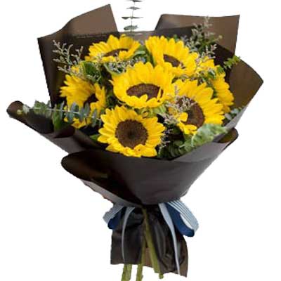 Premium Sunflower Bouquet