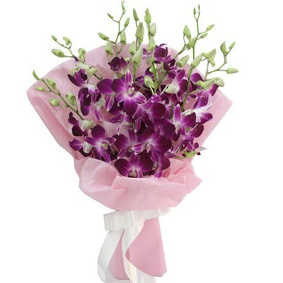 Blue Orchids Bouquet