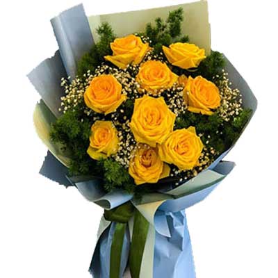Yellow Rose Bouquet