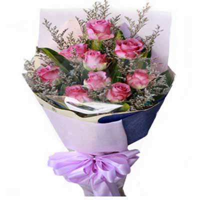 Pristinely Purple Bouquet