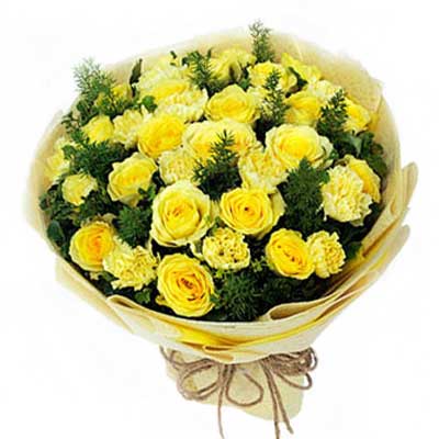 3 Dozen Yellow In A Bouquet