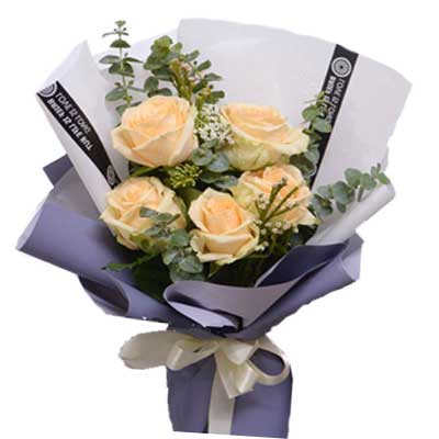 Champagne Rose Bouquet