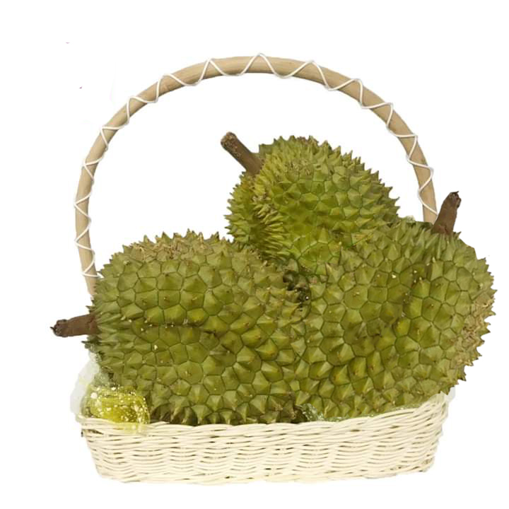 Basket of 3 durians
