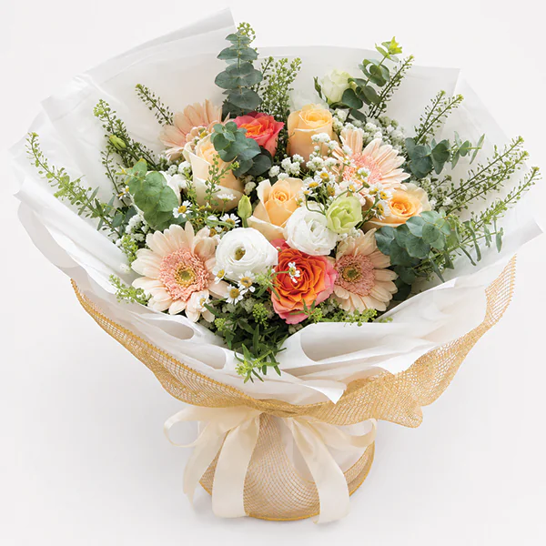 Soft Pastel Meadow Bouquet