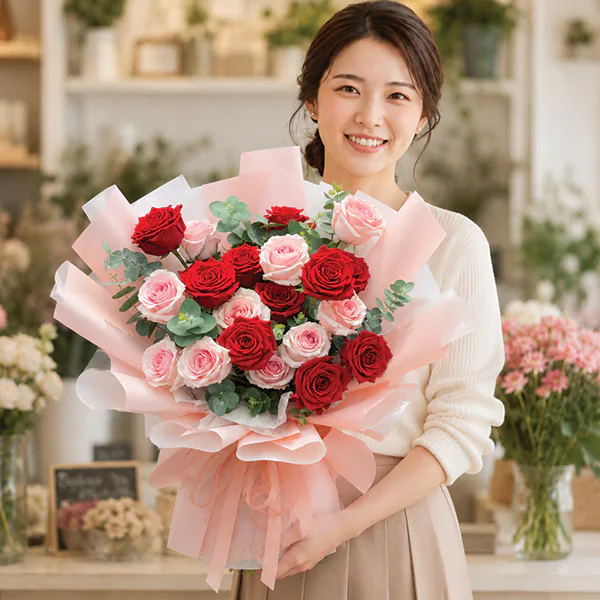 Harmonious Romance Bouquet - Image 2