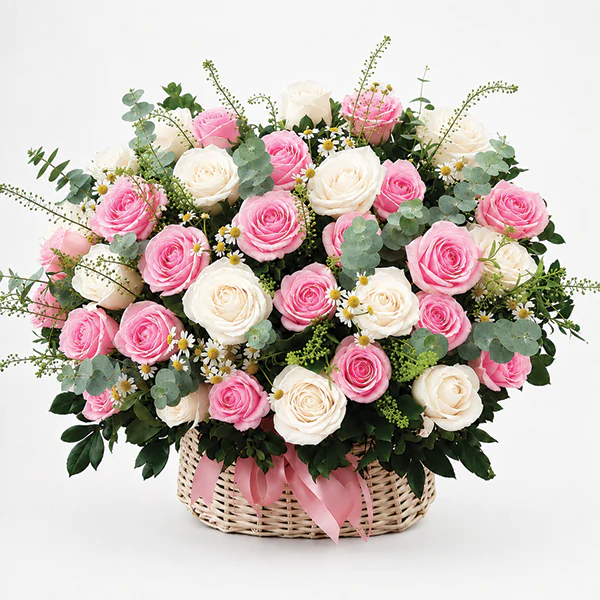 Whispering Petals Basket