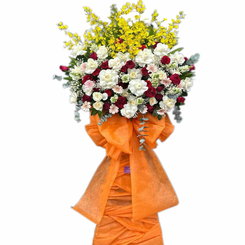 Grand opening flowers - Golden Moments