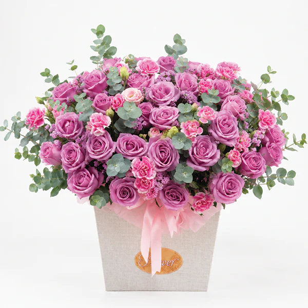 Lavender Serenity & Pink Kisses Arrangement